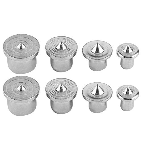 FTVOGUE 8 Stück Ausrichtungsstifte für Holzbearbeitung Bits Werkzeug Marker Zentrierbohrer 6/8/10/12/13 mm Zentrierbohrung Werkzeug Zentrierbohrer Zentrierstift Set Pin (Solid) von FTVOGUE