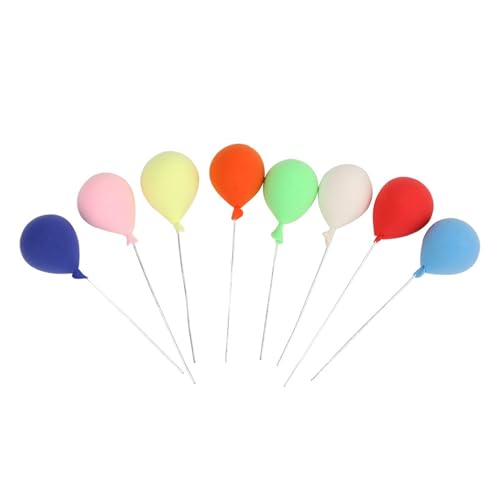 FTVOGUE 8Pcs Puppenhaus Harz Ballon Set Air Ballon Miniaturen für 1:12 Puppenhaus Garten Dekoration FTVOGUE 8Pcs Puppenhaus Harz Ballon Set Air Ballon Miniaturen für 1:12 Puppenhaus Garten Dekoration von FTVOGUE