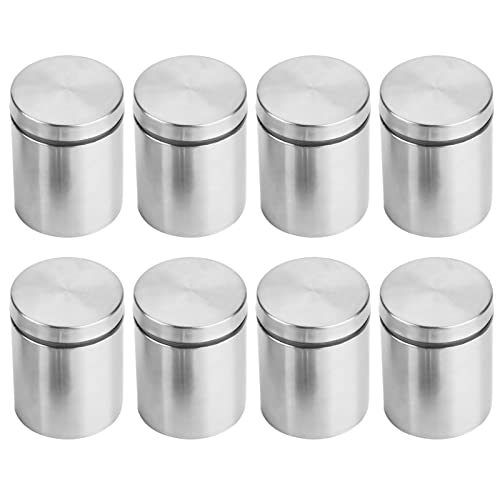 FTVOGUE 8pcs M38*50 Mm Edelstahl Glassenthaltsnadel, Kratzfestes Glas -Halte -Montageschraube für Ladenschildhalter, Schelfreparatur und Stütze FTVOGUE 8pcs M38*50 Mm Edelstahl Glassenthaltsnadel, Kratzfestes Glas -Halte -Montageschraube für Ladenschildhalter, Schelfreparatur und Stütze von FTVOGUE