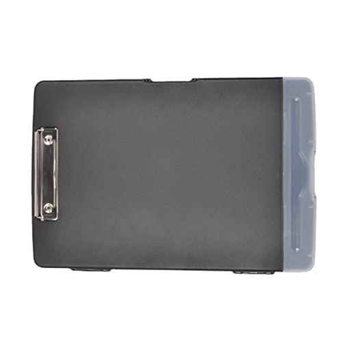 FTVOGUE A4 -Dateispeicher -Zwischenablage Rostfester Metallclip Organizer für Büro, Stiftkoffer für Pflege, Plastikdateibox von FTVOGUE