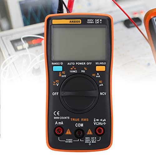 FTVOGUE Digitalmultimeter AN8009 Auto Range True RMS AC / DC-Spannung Elektronisches Messgerät Messen Spannungswiderstand von FTVOGUE