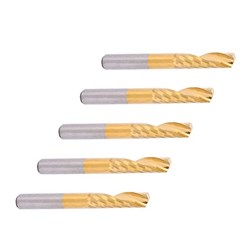 FTVOGUE Professionelle 5PCs-HSS-Titan-Beschichtungsendmühlen der Klasse 5PCs, Einzelne Flöte-Mahlmaschinen-Werkzeuge für Nichteisenmetalle, 6x22x50mm FTVOGUE Professionelle 5PCs-HSS-Titan-Beschichtungsendmühlen der Klasse 5PCs, Einzelne Flöte-Mahlmaschinen-Werkzeuge für Nichteisenmetalle, 6x22x50mm von FTVOGUE