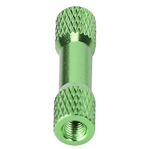 FTVOGUE Quadcopter Standoff 10 PCs Standoffs Anodized Aluminiumlegierung Weiblicher Fadenabstandshalter für Quadcopter M3x25mm, für Drohne, mit Säulenabstandshalter, Postermodel, (GREEN) von FTVOGUE