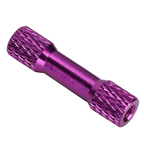 FTVOGUE Quadcopter Standoff 10 PCs Standoffs Anodized Aluminiumlegierung Weiblicher Fadenabstandshalter für Quadcopter M3x25mm, für Drohne, mit Säulenabstandshalter, Postermodel, (PURPLE) von FTVOGUE