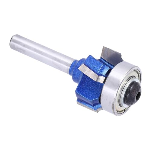 FTVOGUE Router Bit Brot Rund Rund für Elektroschneider -Gravurmaschinen Holzformungsmaschinen (Vierschnitte-Randversiegelungsmesser 8xr2) von FTVOGUE