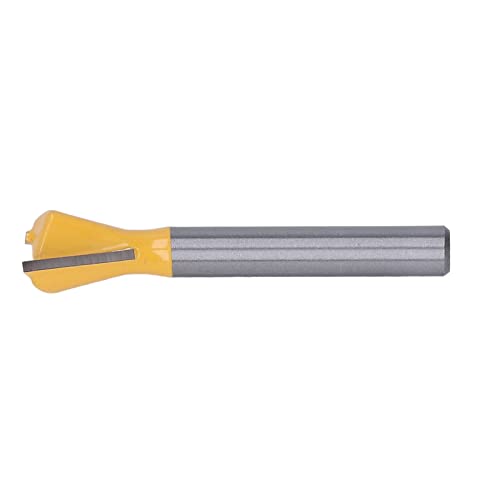 FTVOGUE Router -Dovetail -Bit, Schalteflugzeuge Eliminieren Schnell Kanten, Breite Anwendung, Carbid und PTFE (6*1/2) von FTVOGUE