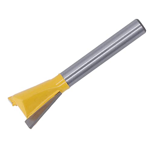 FTVOGUE Router -Dovetail -Bit, Schalteflugzeuge Eliminieren Schnell Kanten, Breite Anwendung, Carbid und PTFE (6*5/8) von FTVOGUE