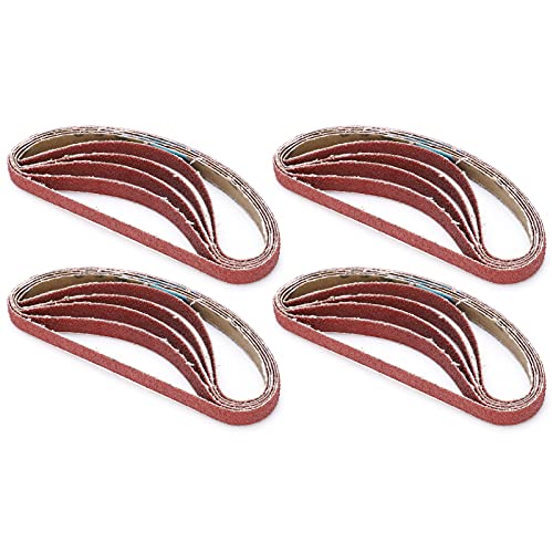 FTVOGUE Schleifpapiergürtel, Mm, 20pcs Sandpapiergürtel, Metallschleifstreifen, Ultrahohe Sandpflanztechnologie, Verschleißresistent, Langer Lebensdauer, 10 Auswahlmöglichkeiten, 40#/ 60#/ 80#/#/ FTVOGUE Schleifpapiergürtel, Mm, 20pcs Sandpapiergürtel, Metallschleifstreifen, Ultrahohe Sandpflanztechnologie, Verschleißresistent, Langer Lebensdauer, 10 Auswahlmöglichkeiten, 40#/ 60#/ 80#/#/ von FTVOGUE
