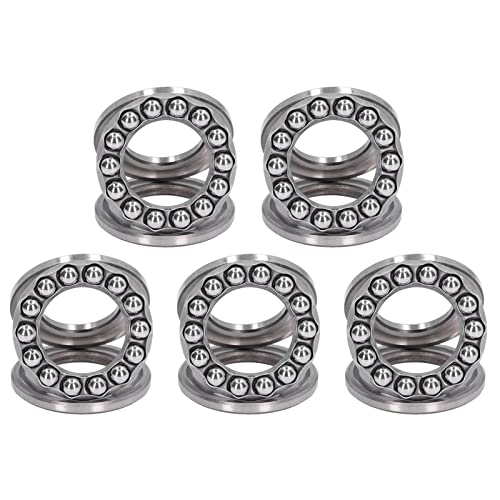 FTVOGUE Schubkugellager Hohe Leistung Vertikaler Wasserpumpen 5 -pcs -Ebene Axialkugeln für Kranhaken (51206) von FTVOGUE