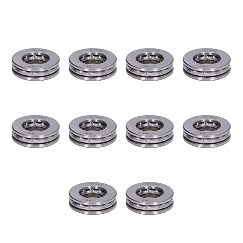 FTVOGUE Schubkugellager Präzisionsbearbeitete Abnehmbare Miniatur -Axial -Metall Lagerkit für Kranhaken (51104) von FTVOGUE