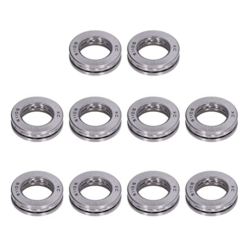 FTVOGUE Schubkugellager Präzisionsbearbeitete Abnehmbare Miniatur -Axial -Metall Lagerkit für Kranhaken (51105) von FTVOGUE