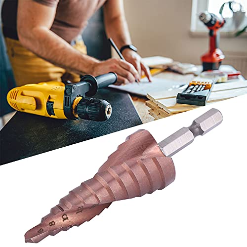 FTVOGUE Stiefmaschinenbohrer, Zäher und Abgenauiger-resistenter, 7 Größen Hochgeschwindigkeits-Stahl-Hex-Schaftlochöffner-Offener für 304 Edelstahl, Holz, Dünnes Eisen, Aluminium usw., (6-24) von FTVOGUE