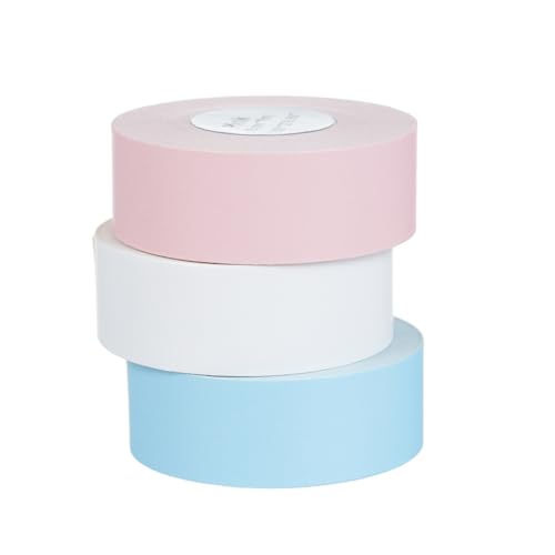 FTVOGUE Thermal-Etikett-Papierkleber Thermalbezeichnungen Selbstklebender Etikett 15mm X 7m für Marklife P11/P12/P15 Deli Q2/Q3 für die Organisation von Küchenhandels (WHITE) von FTVOGUE