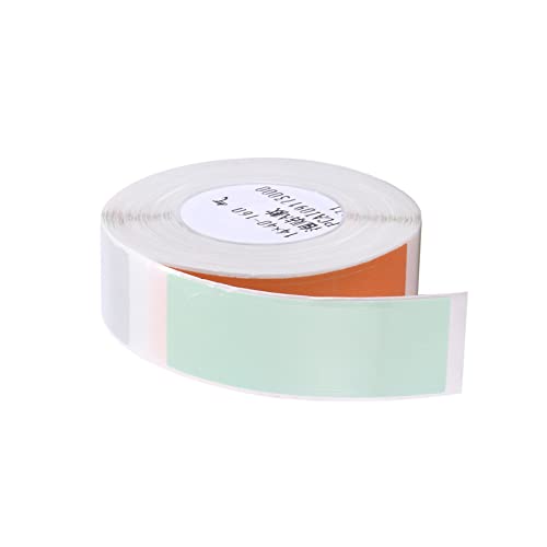 FTVOGUE Thermalpapier Roll Direkter Druck Selbstkleber für Supermarkt Catering mit Verschiedenen Stilen Blankenname Aufkleber (14x40mm (160 Blätter)) von FTVOGUE