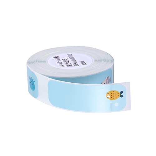 FTVOGUE Thermalpapier Roll Direkter Druck Selbstkleber für Supermarkt Catering mit Verschiedenen Stilen Blankenname Aufkleber (14x40mm (160 Blätter)) von FTVOGUE