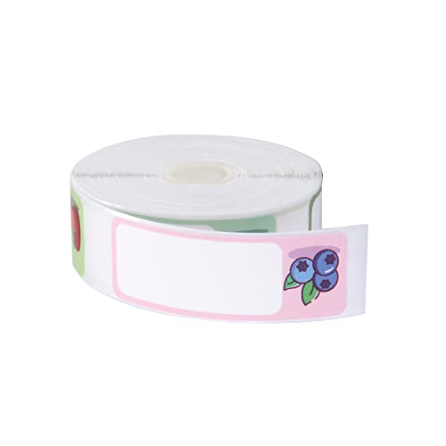 FTVOGUE Thermalpapier Roll Direkter Druck Selbstkleber für Supermarkt Catering mit Verschiedenen Stilen Blankenname Aufkleber (14x40mm (160 Blätter)) von FTVOGUE