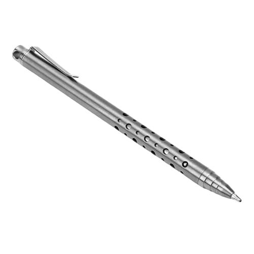 FTVOGUE Titaniumlegierung Bolt Action Stift Kugelschreiber Schreibstift Leichte Tragbare mit Clip für Office Business School FTVOGUE Titaniumlegierung Bolt Action Stift Kugelschreiber Schreibstift Leichte Tragbare mit Clip für Office Business School von FTVOGUE