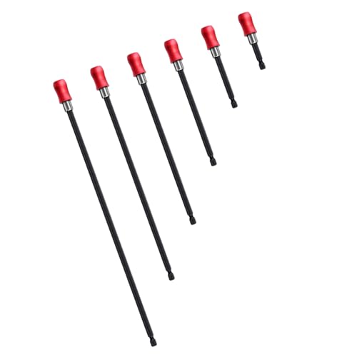 Hex -Sockel -Verlängerungsstangen Schnalle Fixing Design für Stromversorgungsscheibenschraubendreher 6pcs für Professionelle Mechanik von FTVOGUE