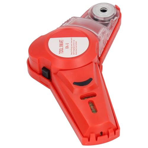 Multifunktionaler Bohrstaubsammler, rotes ABS, starke Saugleistung, kabelloses Bohren von FTVOGUE