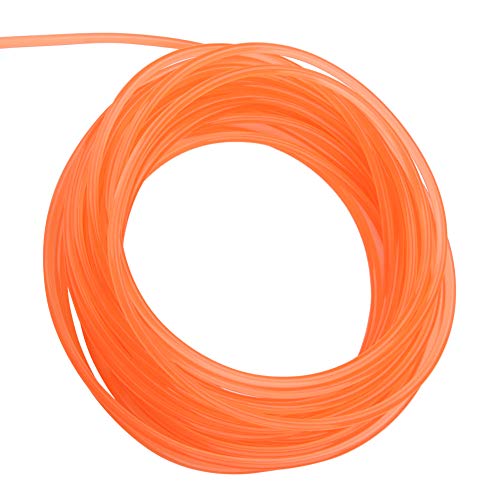 Orange Polyurethan Rundgurte für das Antriebsgetriebe - Einfach zu Schweißen und zu Installieren - Geeignet für Verpackungsmaschine, Druckmaschine, Spinnmaschine (#5) von FTVOGUE