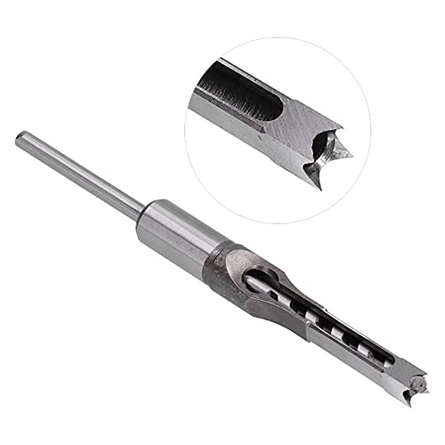 Quadratlochbohrer Bit für Holz, Quadrat -Lochbohrer Bit Hochgeschwindiger Stahl -Schnittmortiser -Bohrer für Professionelle, Countersink Bits Geeignet (10 mm) (16mm) (20MM) von FTVOGUE