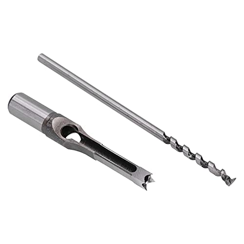 Quadratlochbohrer Bit für Holz, Quadrat -Lochbohrer Bit Hochgeschwindiger Stahl -Schnittmortiser -Bohrer für Professionelle, Countersink Bits Geeignet (10 mm) von FTVOGUE