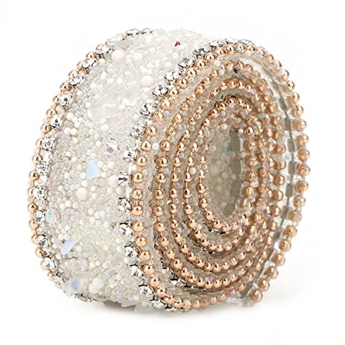 Riba de Ribtee -Kette IMBECILES -Klasse für Decoke Decoration, Mesh Roll für Gecharterte Accessoires, Sugging Dhabed Laub und Dekoration Dilde (#1) von FTVOGUE