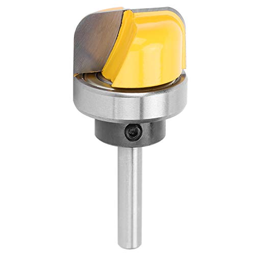 Runde Nasenbit Box Bit Double Bogen Gesichtsmühle Holzbearbeitungswerkzeuge 1/4x1 1/8 für Holzbearbeitungsmaschine von FTVOGUE