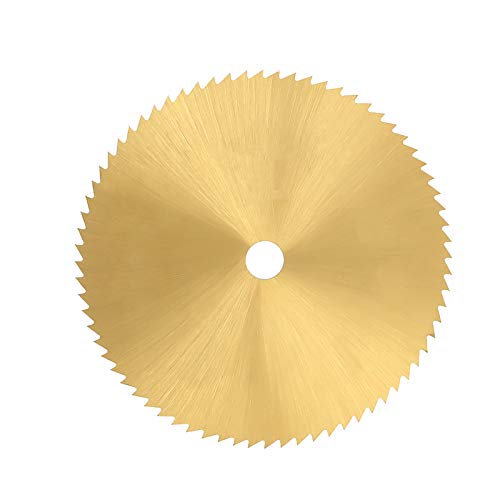 Sierra in Hoher Stahl Sierra 60 Mm 72 Zähne - Langlebige Schneidscheibe für Plastikholzholz (6MM) von FTVOGUE