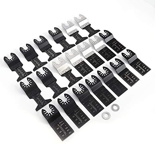 Swing Saw Blades Set für Supermaster-Trimmmaschine, 20-pcs-Elektrowerkzeugzubehör mit Integrierten Länge, Schnittholz, Metall, Kunststoff Effizient von FTVOGUE