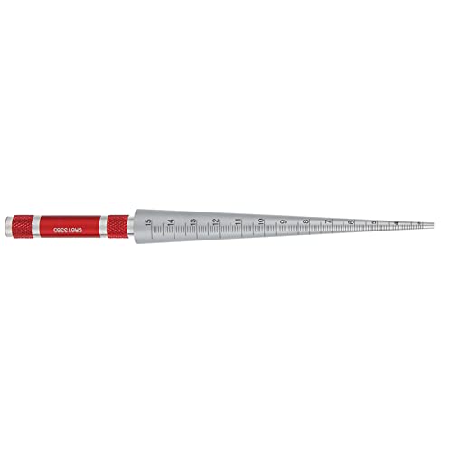 Taper Aperture-Messgerät, Edelstahlloch-Loch-Taper-Messgerät 1-6.5/3-15/15-30/30-45 Mm, Mehrere Messbereiche, Einfach zu Bedienend, mit Einer Skala Markiert, Materielles Material, Langlebig, (1–6,5 Taper Aperture-Messgerät, Edelstahlloch-Loch-Taper-Messgerät 1-6.5/3-15/15-30/30-45 Mm, Mehrere Messbereiche, Einfach zu Bedienend, mit Einer Skala Markiert, Materielles Material, Langlebig, (1–6,5 von FTVOGUE