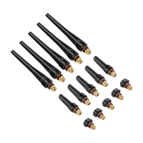 WIG-Schweiß-Rückseitenkappen, WIG-Rückseitenkappen-Kit 57Y02 57Y03 57Y04, WIG-Brennerteil, Zubehör, Ersatzteil für WP-17/18/26-Schweißen, WIG-Schweißgeräte (15 Stück57Y02 57Y03 57Y04) von FTVOGUE