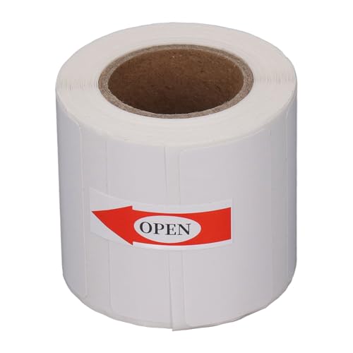 Wasserdichtes Klebstoff -Wärmepapierrolle, Kratzfestes Blanketikettpapier für Kleidung Food Barcode Preisbezeichnungen, Tintenless -Druckpapier (40x20mm 310 Blätter) von FTVOGUE