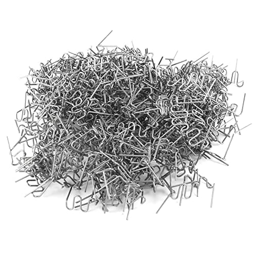 500 Stück 0,6 mm Welle Heißhefter Auto Stoßstange Reparatur Pre Wave Heftklammern für Auto Stoßstange Kunststoff Schweißgerät Reparatur Kit 500 Stück 0,6 mm Welle Heißhefter Auto Stoßstange Reparatur Pre Wave Heftklammern für Auto Stoßstange Kunststoff Schweißgerät Reparatur Kit von FUBESK