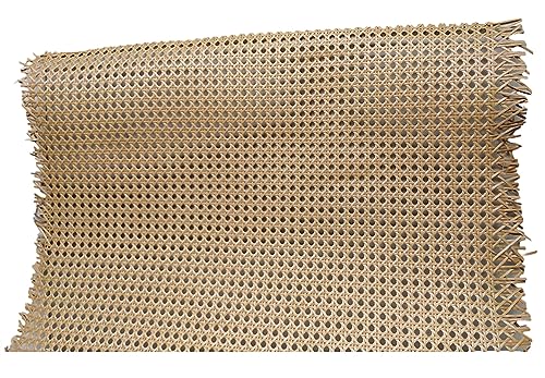 Caning Material, natürliches Rattan-Gurtband für Caning-Projekte, Netz-Rattan-Gewebe für Heimwerker, Handwerk, Schrank, Stuhl, Möbel, 35 cm x 1,5 m von FUBESK