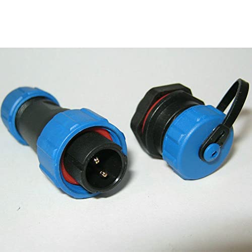 FUBESK 1 x SP16-Panel IP68 wasserdichter Stecker und Buchse, kreisförmiger Stecker, 2, 3, 4, 5, 7, 9-polig FUBESK 1 x SP16-Panel IP68 wasserdichter Stecker und Buchse, kreisförmiger Stecker, 2, 3, 4, 5, 7, 9-polig von FUBESK