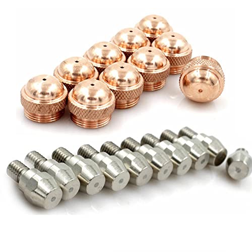 FUBESK 20 Stück PSB60 121 743.0441 Elektrode 743.0132 Spitzen für Binzel Plasmaschneider Taschenlampe von FUBESK