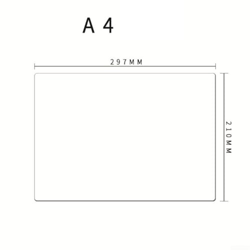 Magnetisches, trocken abwischbares Memoboard für Kühlschrank und Aktenschränke, mit Vinyl zum einfachen Abwischen () von FUBESK