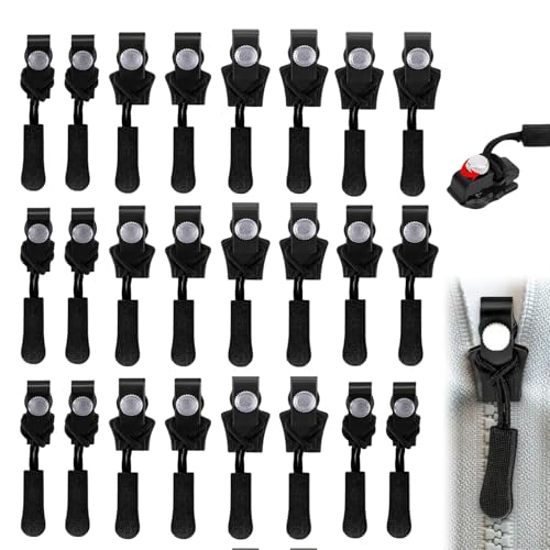 12 Stück Reisverschluss Zipper Ersatz, Abnehmbare Reisverschluss Reparaturset, Ersatzteile Reißverschluss Zipper Reparatur Set, Universal Reißverschluss Zipper für Kleidung, Bettzug, Gepäck (2PCS) 12 Stück Reisverschluss Zipper Ersatz, Abnehmbare Reisverschluss Reparaturset, Ersatzteile Reißverschluss Zipper Reparatur Set, Universal Reißverschluss Zipper für Kleidung, Bettzug, Gepäck (2PCS) von FUFRE