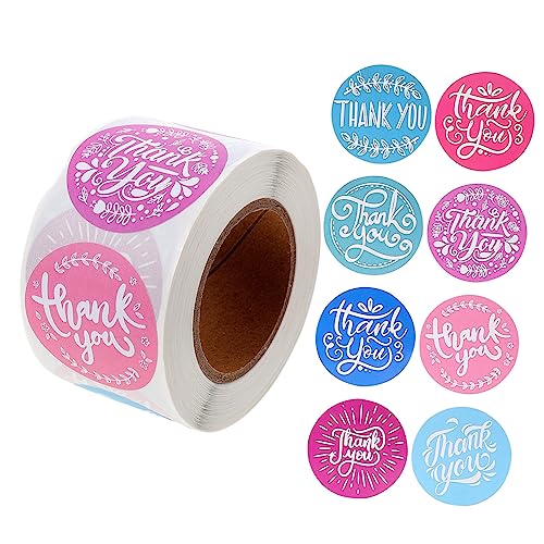 FUNNETOYU 1 Rolle Danke Aufkleber Selbstklebende Sticker für Verpackungen und Süßigkeiten Praktische und Praktische Etiketten für Bäckereien und Feiern FUNNETOYU 1 Rolle Danke Aufkleber Selbstklebende Sticker für Verpackungen und Süßigkeiten Praktische und Praktische Etiketten für Bäckereien und Feiern von FUNNETOYU