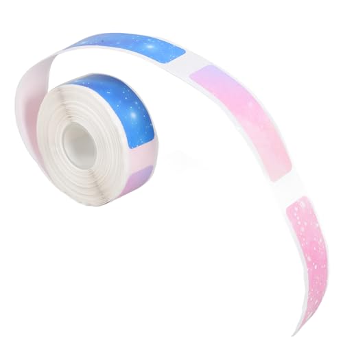FUNNETOYU 1 Rolle Farbdruckpapier Goldene Thermoaufkleber Etikett thermischer Aufkleber Thermal- für groß leer Preisschild Aufkleber Aufkleberpapier Preisaufkleber Thermosynthetisches Papier von FUNNETOYU