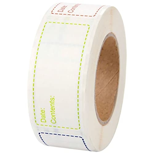 FUNNETOYU 1 Rolle Multifunktionale Wasserdichte Flaschenetiketten pro Rolle Tragbare Selbstklebende Sticker für Lebensmittel Beschriften von Vorräten und Tiefkühlprodukten FUNNETOYU 1 Rolle Multifunktionale Wasserdichte Flaschenetiketten pro Rolle Tragbare Selbstklebende Sticker für Lebensmittel Beschriften von Vorräten und Tiefkühlprodukten von FUNNETOYU
