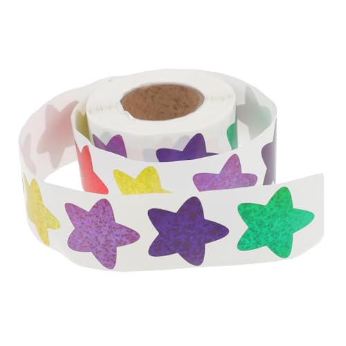 FUNNETOYU 1 Rolle Sterne-Aufkleber Kleinkinder bunt Aufkleber Kinderaufkleber Name fünfzackiger Sternaufkleber klassenzimmer aufkleber Kindergartenaufkleber Belohnungsaufkleber Papier FUNNETOYU 1 Rolle Sterne-Aufkleber Kleinkinder bunt Aufkleber Kinderaufkleber Name fünfzackiger Sternaufkleber klassenzimmer aufkleber Kindergartenaufkleber Belohnungsaufkleber Papier von FUNNETOYU