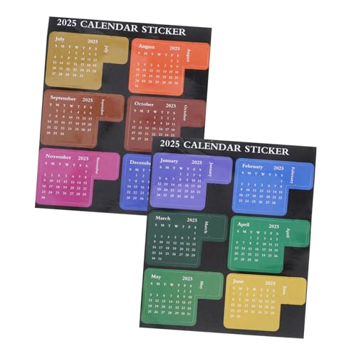 FUNNETOYU 1 Satz Agenda-Sticker Planer-Tab-Aufkleber Aufkleber für Kalendermonate sortiert Rosa Registerkarten für Seitenmarkierungen multifunktionale Buchregisterkarten beschichtetes Papier von FUNNETOYU