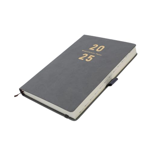 FUNNETOYU 1 Satz Agenda-buch Veranstalter Planen Sie Notizblöcke Notizblock Täglich Notizbuch Tagesplaner 2025 Wochenplaner Studie Praktischer Budgetplaner Hausplaner Schulplaner Grau Papier FUNNETOYU 1 Satz Agenda-buch Veranstalter Planen Sie Notizblöcke Notizblock Täglich Notizbuch Tagesplaner 2025 Wochenplaner Studie Praktischer Budgetplaner Hausplaner Schulplaner Grau Papier von FUNNETOYU