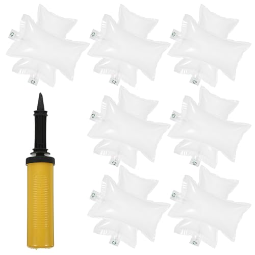 FUNNETOYU 1 Satz Aufblasbare Luftkissen für Sicheren Versand Crash Füllkissen mit Pumpe Lösung für Paketversand und Platzsparendes Design für Gewerblichen Gebrauch Zufällige Zufällige Farbe FUNNETOYU 1 Satz Aufblasbare Luftkissen für Sicheren Versand Crash Füllkissen mit Pumpe Lösung für Paketversand und Platzsparendes Design für Gewerblichen Gebrauch Zufällige Zufällige Farbe von FUNNETOYU