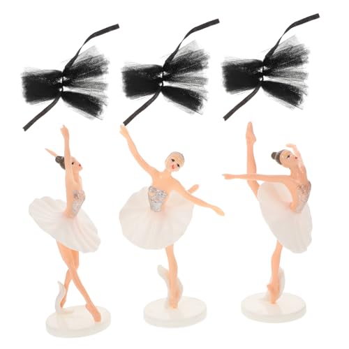 FUNNETOYU 1 Satz Ballettmädchen-ornamente Party Dekorationen Willkommen Oh Ballettröckchen Erste Ballerina Kuchen -dekore Kuchendekor Aus Kunststoff Kuchendekoration Schwarz Gittergewebe FUNNETOYU 1 Satz Ballettmädchen-ornamente Party Dekorationen Willkommen Oh Ballettröckchen Erste Ballerina Kuchen -dekore Kuchendekor Aus Kunststoff Kuchendekoration Schwarz Gittergewebe von FUNNETOYU