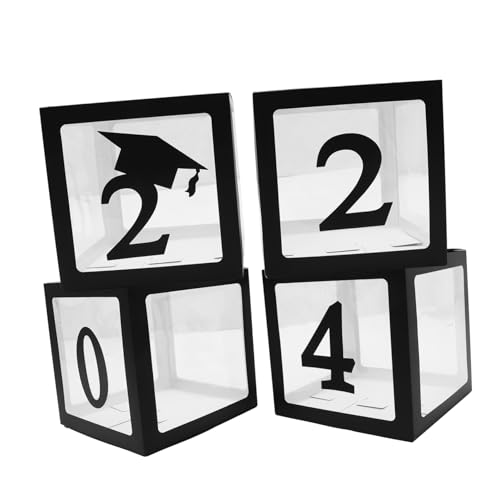 FUNNETOYU 1 Satz abschluss ballon box Luftballons, Boxen, Requisiten Party Ballons Dekoration abschluss deko graduation deko wasserballon abschlussfeier ballons boxen Ballon-Fälle PVC Black FUNNETOYU 1 Satz abschluss ballon box Luftballons, Boxen, Requisiten Party Ballons Dekoration abschluss deko graduation deko wasserballon abschlussfeier ballons boxen Ballon-Fälle PVC Black von FUNNETOYU