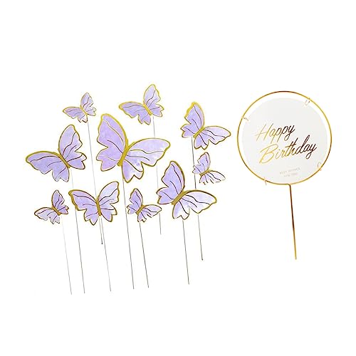 FUNNETOYU 1 Set Cocktail Spieße Mit Schmetterlingen Früchten Einsätzen 3D Kuchen Schmetterling Hochzeitsdekorationen Dekorationsaufsätze Babyparty Ornament Dessert Einsteckdekor FUNNETOYU 1 Set Cocktail Spieße Mit Schmetterlingen Früchten Einsätzen 3D Kuchen Schmetterling Hochzeitsdekorationen Dekorationsaufsätze Babyparty Ornament Dessert Einsteckdekor von FUNNETOYU