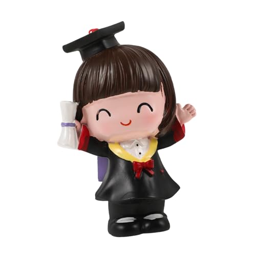 FUNNETOYU 1 Stück Dekorationen Für Die Abschlusssaison Dekorationen Für Den Desserttisch Dekoration Für Den Desserttisch Kuchendekor Doktorpuppenschmuck Kunstharz Black FUNNETOYU 1 Stück Dekorationen Für Die Abschlusssaison Dekorationen Für Den Desserttisch Dekoration Für Den Desserttisch Kuchendekor Doktorpuppenschmuck Kunstharz Black von FUNNETOYU